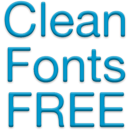 Ücretsiz FlipFont için Clean icon