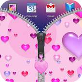 Love Zipper Lock on 9Apps