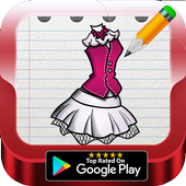 ❤️How to Draw Dresses &amp; Sketch❤️ иконка