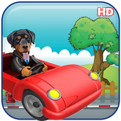 Rottweiler Dog Adventure icon