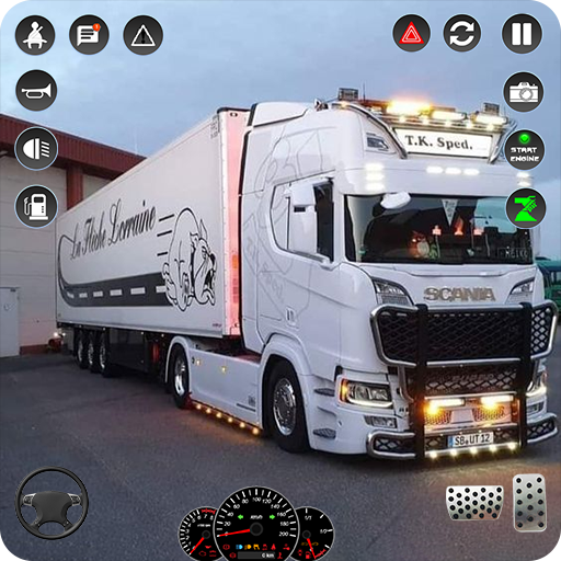 Euro Truck Driver 3D Dirigindo иконка