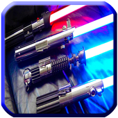 Saber light sword laser 7 Color Games icon