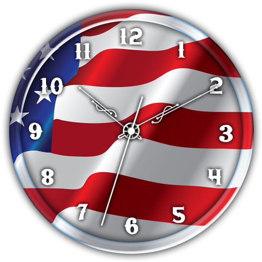 US Clock Live Wallpaper icon