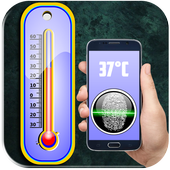 Finger Body Temperature Checker Prank icon