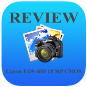 REVIEW EOS 60D 18 MP Camera icon