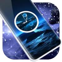 Moonlight Clock Live Wallpaper