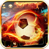 Flame Football keyboard Theme icon
