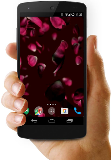 Petals 4K Video Live Wallpaper screenshot 1