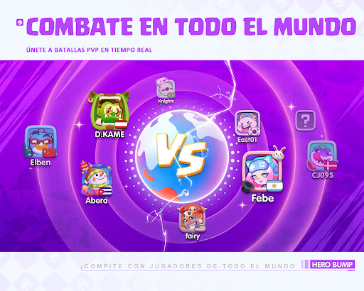 Hero Bump：Real-time PvP Battle screenshot 19