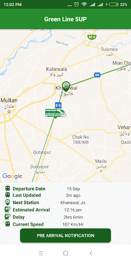 Pak Rail Live - Tracking app o screenshot 6