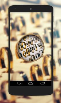 Gold Clock Live Wallpaper screenshot 3