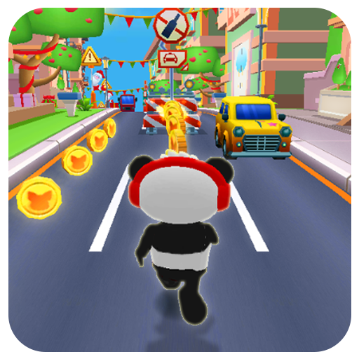 Subway Combo Hero Panda Runner أيقونة
