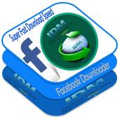 Facebook IDM Manager File Downloader icon
