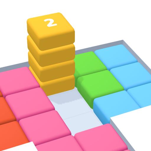 Stack Blocks 3D icon