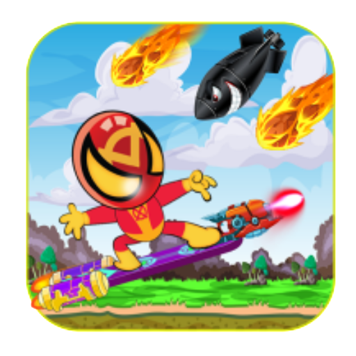 Hero Flying Laser Gun icon