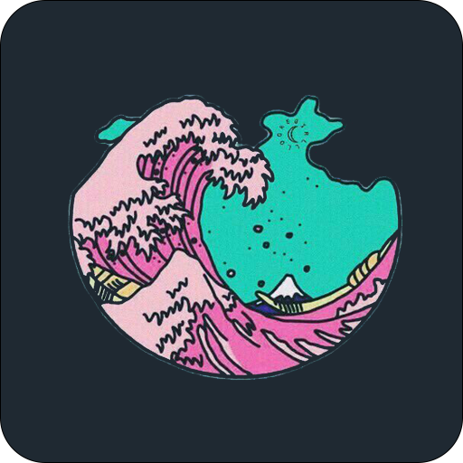 Wallofi: Lofi &amp; Aesthetic &amp; Vaporwave Wallpapers icon