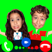 Maria Clara : fake video call icon