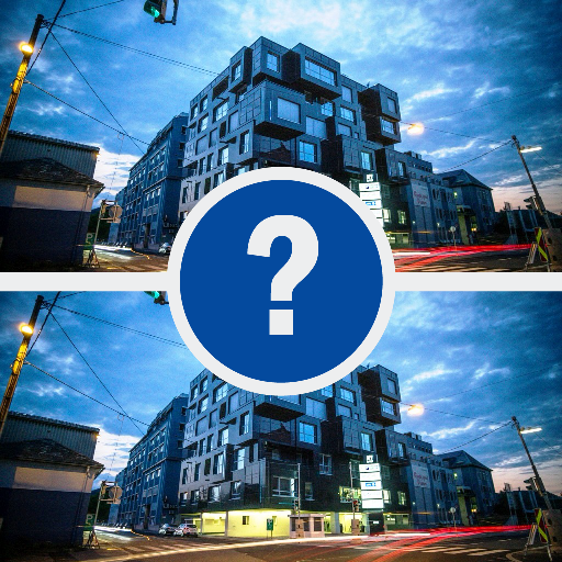 Five differences. Find five otherness icon