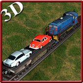 Classic Cars Transport Train icon