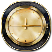 Gold Clock Widget icon