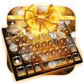 Goldglänzende Bogen-Tastatur icon