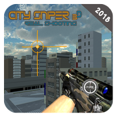 City Sniper Real Shooting 3D 2018 icon