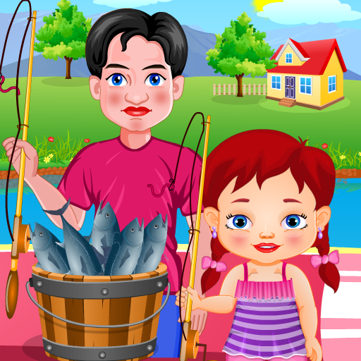 Fun Fishing Game For Girls icon