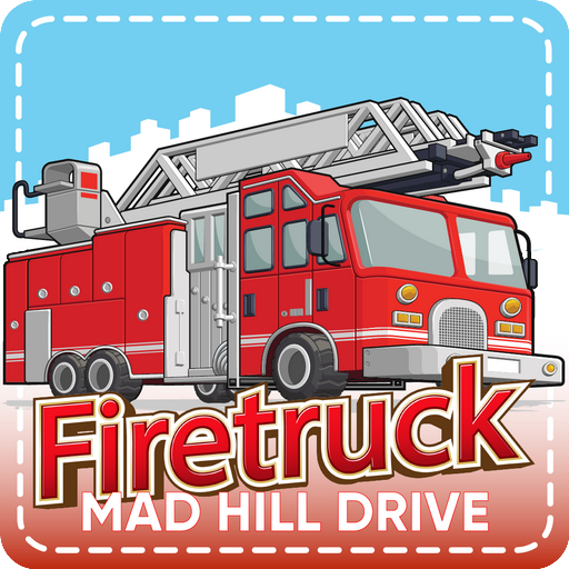 The Fire Truck :  mad hill racing icon