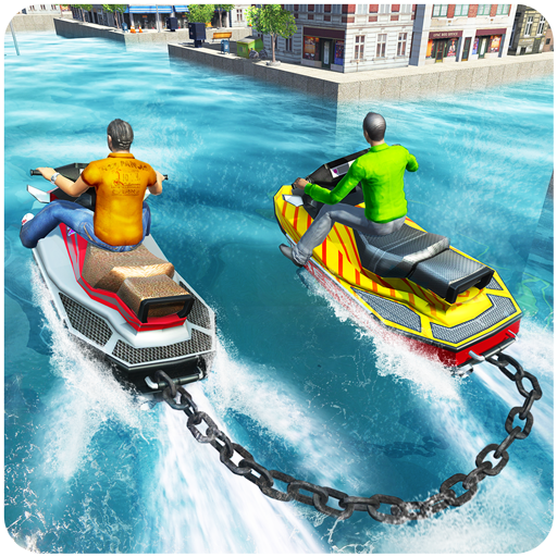 Chained Boat Driving Simulator 2018 icon