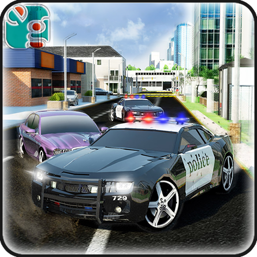 Police Gangster Chase - Car Theft Escape Parking icon
