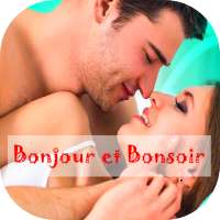 Bonjour et Bonsoir Sexy Hot Stickers