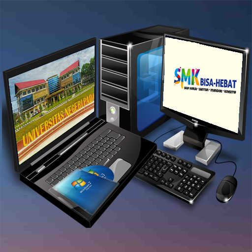 ikon komputer dan jaringan dasar