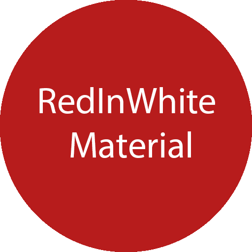 CM13/12.x Theme - Red In White أيقونة