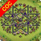 Maps of Clash Of Clans