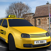 American Taxi Simulator: Modern City Driver 3D icon