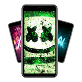 Marshmello x Alan Walker  Offline Wallpaper icon