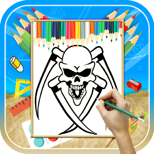 Learn How to Draw Tattoos Characters Step by Step icon