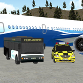 Airport City Bus simulator 3D icon