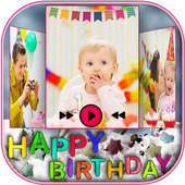 Birthday Video Maker icon