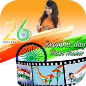 Republic Day Video Maker : 26 January Video 2019 icon