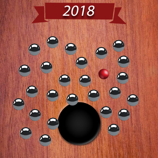 Roll Balls into a hole icon
