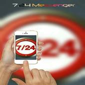 7/24 Messenger icon