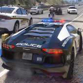 Real Police Car Driver 2019 3D icon