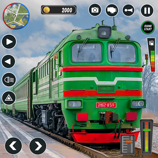 US Modern Train: Train Games icon