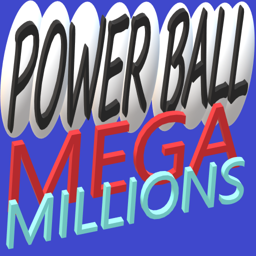 PowerBall MegaMillions prediction lottery machine icon