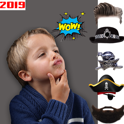 Salon Boy Style - Boy Pirate Barber Photo Maker icon
