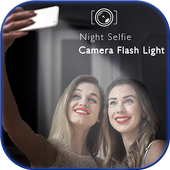 Night Selfie Camera Flash Light أيقونة
