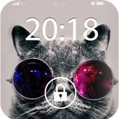 Fancy Screen Lock Cat on 9Apps