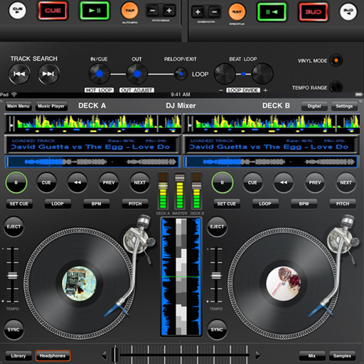 Virtual DJ Music Mixer Player icon