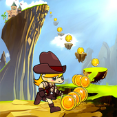 Jungle run platformer castle icon